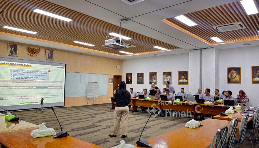 PT Timah (Persero) Tbk bekerja sama dengan Kantor Pelayanan Pajak (KPP) Pratama Pangkalpinang menggelar sosialisasi pengisian Surat Pemberitahuan (SPT) Tahunan Orang Pribadi melalui aplikasi Coretax, secara hybrid dari Ruang Rapat Utama PT Timah pada Selasa (10/3/2026).(Foto: Istimewa)