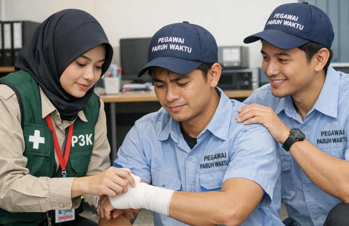 Nasib ribuan Pegawai Pemerintah dengan Perjanjian Kerja (P3K) dan tenaga paruh waktu di lingkungan Pemkab Karimun kini berada di ujung tanduk. Bukan sekadar gertakan, evaluasi besar-besaran sedang digodok. Siapa yang malas, siap-siap angkat kaki.(Foto: Istimewa)