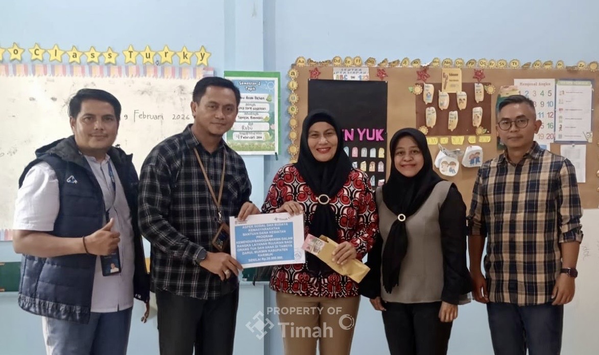 PT Timah (Persero) Tbk terus menunjukkan komitmennya dalam mendukung ketahanan keluarga melalui kolaborasi bersama BKKBN Provinsi Kepulauan Riau. Menghadirkan layanan konseling bagi orang tua dan anak di TPA Darul Mukmin, Kabupaten Karimun, pada tanggal 4 hingga 5 April 2026.(Foto: Istimewa)