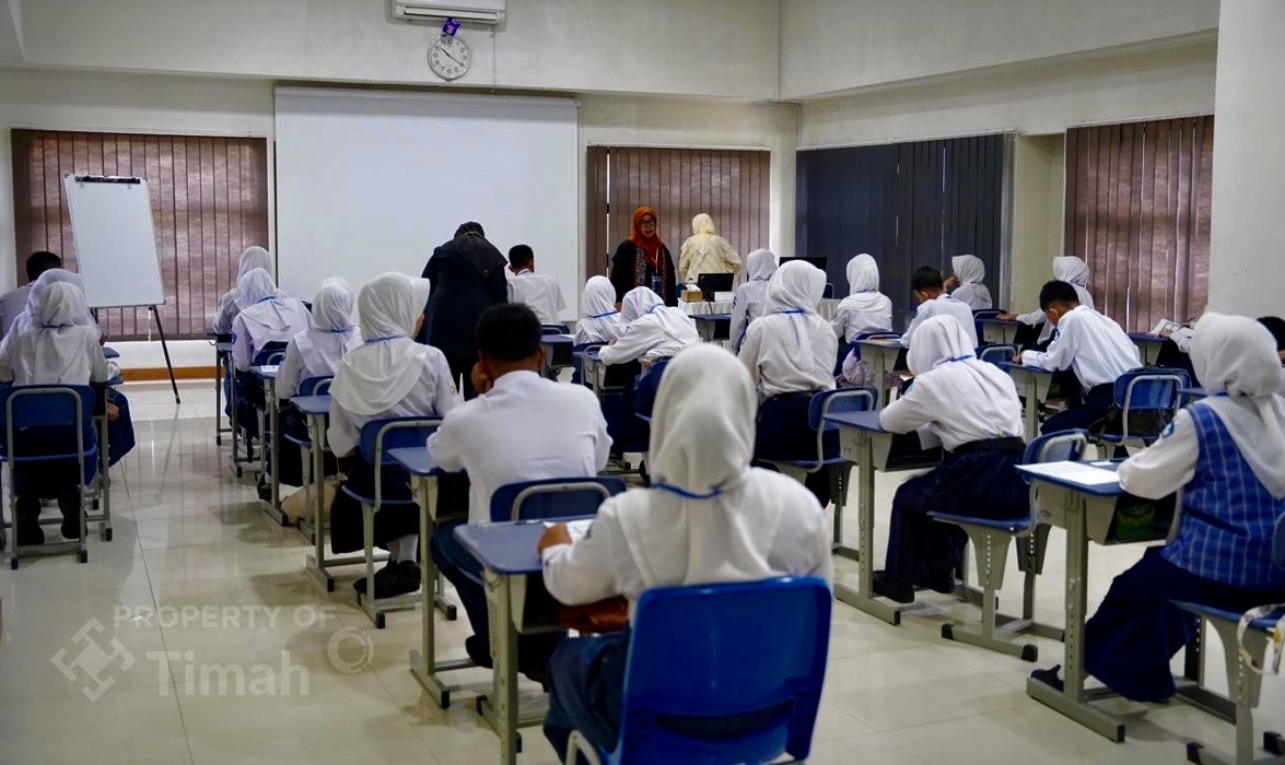 Sebanyak 36 pelajar terbaik berhasil lolos seleksi Program Kelas Beasiswa PT Timah Tahun Ajaran 2026/2027, di SMAN 1 Pemali setelah melewati serangkaian tahapan seleksi yang ketat dan kompetitif.(Foto: Istimewa)