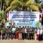 Dalam rangka memperingati Hari Lingkungan Hidup Sedunia 2026, PT Timah (Persero) Tbk, melalui Division Area Kundur menggelar kegiatan penanaman pohon dan aksi bersih-bersih pantai di Pantai Asmara Dewi, Kelurahan Sawang, Kecamatan Kundur Barat, Kabupaten Karimun, Kamis (11/6/2026).(Foto: Istimewa)