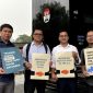 Koalisi Masyarakat Sipil Gugat Agreement on Reciprocal Trade (ART) Indonesia-Amerika Serikat, resmi melaporkan Menteri Koordinator Bidang Perekonomian, Airlangga Hartarto, ke Komisi Pemberantasan Korupsi (KPK) atas dugaan konflik kepentingan dalam kerja sama bisnis yang melibatkan perusahaan milik keluarga inti Airlangga.(Foto: Istimewa)