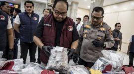 Polda Jateng tabuh genderang perang. Ratusan kilogram narkoba disita dan komplotan bandit jalanan sukses diringkus tanpa ampun.(Foto: Istimewa)
