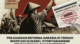 Sebagai bentuk apresiasi bagi insan pers yang konsisten menyuarakan isu pertanahan, Konsorsium Pembaruan Agraria (KPA) kembali menggelar Agrarian Reform Media Awards (ARMA) 2026. Ajang ini menjadi bagian dari Musyawarah Nasional IX KPA sekaligus peringatan Hari Tani Nasional 2026 untuk mendorong lahirnya karya jurnalistik yang independen dan berpihak pada rakyat.(Foto: Istimewa)