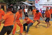 Menyambut Hari Kemerdekaan Republik Indonesia ke-81, Rumah Tahanan Negara (Rutan) Kelas IIB Tanjungbalai Karimun menyulap suasana rutan menjadi penuh energi dan keceriaan lewat pembukaan Pekan Olahraga dan Seni (Porseni), Jumat (7/8/2026).(Foto: Izar)