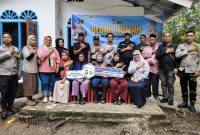 Hadiah indah di Hari Bhayangkara ke-80. Setelah dua tahun menanti dalam ketidakpastian, Irwan nelayan asal Desa Gemuruh, akhirnya kembali memiliki rumah aman untuk tempatnya pulang.(Foto: Istimewa)