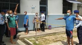 Menjelang HUT ke-81 Republik Indonesia, sebanyak 318 Warga Binaan Pemasyarakatan (WBP) Rutan Kelas IIB Tanjungbalai Karimun diusulkan untuk menerima pengurangan masa pidana (remisi) kemerdekaan.(Foto: Juni)