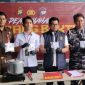 Polres Karimun musnahkan 321,83 gram sabu dan 11,89 gram ganja di Mapolres Karimun pada Selasa (1/9/2026). Langkah tegas Satresnarkoba ini menjadi bukti nyata kepolisian dalam memberantas peredaran gelap narkotika di wilayah hukum Karimun.(Foto: Izar)