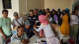 Aksi kemanusiaan Bulan Bakti HUT ke-50 PT Timah (Persero) Tbk di Gedung Wisma Kundur, Karimun, Kepulauan Riau, berlangsung sukses dengan berhasil mengumpulkan 120 kantong darah untuk membantu sesama, Selasa (4/8/2026).(Foto: Istimewa)