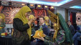 Festival Media Selat Malaka 2026 resmi dibuka oleh AJI di Politeknik Negeri Batam, Sabtu (19/9/2026).(Foto: Istimewa)