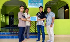 PT Timah Bantu Fasilitas Surau Nurul Yaqin di Tanjung Batu, Jemaah Lebih Nyaman Beribadah