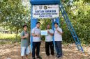 Kini warga Dusun II Desa Kundur, Kabupaten Karimun, bebas dari krisis air bersih berkat fasilitas sumur bor kolaborasi PT Timah dan Kodim 0317/TBK.(Foto: Istimewa)
