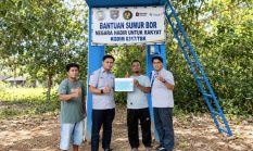 Atasi Krisis Air, PT Timah dan Kodim 0317/TBK Bangun Sumur Bor di Desa Kundur